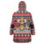 Trinidad and Tobago Christmas Wearable Blanket Hoodie Bird and Coat of Arms Design - Wonder Print Shop