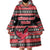 Trinidad and Tobago Christmas Wearable Blanket Hoodie Bird and Coat of Arms Design - Wonder Print Shop