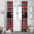 Trinidad and Tobago Christmas Window Curtain Bird and Coat of Arms Design - Wonder Print Shop