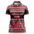 Trinidad and Tobago Christmas Women Polo Shirt Bird and Coat of Arms Design - Wonder Print Shop