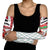 Trinidad and Tobago Christmas Arm Sleeves Christmas Bird Santa and Reindeer Design - Wonder Print Shop