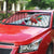 Trinidad and Tobago Christmas Auto Sun Shade Christmas Bird Santa and Reindeer Design - Wonder Print Shop