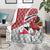 Trinidad and Tobago Christmas Blanket Christmas Bird Santa and Reindeer Design - Wonder Print Shop