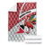 Trinidad and Tobago Christmas Blanket Christmas Bird Santa and Reindeer Design - Wonder Print Shop