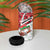 Trinidad and Tobago Christmas 4 in 1 Can Cooler Tumbler Christmas Bird Santa and Reindeer Design - Wonder Print Shop