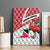 Trinidad and Tobago Christmas Canvas Wall Art Christmas Bird Santa and Reindeer Design - Wonder Print Shop