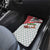 Trinidad and Tobago Christmas Car Mats Christmas Bird Santa and Reindeer Design - Wonder Print Shop