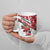 Trinidad and Tobago Christmas Ceramic Mug Christmas Bird Santa and Reindeer Design - Wonder Print Shop