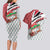Trinidad and Tobago Christmas Couples Matching Long Sleeve Bodycon Dress and Hawaiian Shirt Christmas Bird Santa and Reindeer Design - Wonder Print Shop