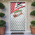 Trinidad and Tobago Christmas Door Cover Christmas Bird Santa and Reindeer Design - Wonder Print Shop