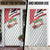 Trinidad and Tobago Christmas Door Cover Christmas Bird Santa and Reindeer Design - Wonder Print Shop