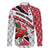 Trinidad and Tobago Christmas Family Matching Off Shoulder Maxi Dress and Hawaiian Shirt Christmas Bird Santa and Reindeer Design - Wonder Print Shop