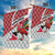 Trinidad and Tobago Christmas Garden Flag Christmas Bird Santa and Reindeer Design - Wonder Print Shop