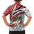 Trinidad and Tobago Christmas Kid Hawaiian Shirt Christmas Bird Santa and Reindeer Design - Wonder Print Shop