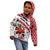 Trinidad and Tobago Christmas Kid Hoodie Christmas Bird Santa and Reindeer Design - Wonder Print Shop