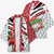 Trinidad and Tobago Christmas Kimono Christmas Bird Santa and Reindeer Design - Wonder Print Shop