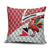 Trinidad and Tobago Christmas Pillow Cover Christmas Bird Santa and Reindeer Design - Wonder Print Shop