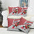 Trinidad and Tobago Christmas Pillow Cover Christmas Bird Santa and Reindeer Design - Wonder Print Shop