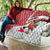 Trinidad and Tobago Christmas Quilt Christmas Bird Santa and Reindeer Design - Wonder Print Shop