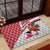 Trinidad and Tobago Christmas Rubber Doormat Christmas Bird Santa and Reindeer Design - Wonder Print Shop