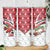 Trinidad and Tobago Christmas Skinny Tumbler Christmas Bird Santa and Reindeer Design - Wonder Print Shop