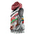 Trinidad and Tobago Christmas Sleeveless Hoodie Christmas Bird Santa and Reindeer Design - Wonder Print Shop
