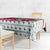 Trinidad and Tobago Christmas Tablecloth Christmas Bird Santa and Reindeer Design - Wonder Print Shop