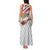 Trinidad and Tobago Christmas Tank Maxi Dress Christmas Bird Santa and Reindeer Design - Wonder Print Shop