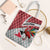 Trinidad and Tobago Christmas Tote Bag Christmas Bird Santa and Reindeer Design - Wonder Print Shop