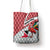 Trinidad and Tobago Christmas Tote Bag Christmas Bird Santa and Reindeer Design - Wonder Print Shop