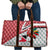 Trinidad and Tobago Christmas Travel Bag Christmas Bird Santa and Reindeer Design - Wonder Print Shop