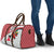 Trinidad and Tobago Christmas Travel Bag Christmas Bird Santa and Reindeer Design - Wonder Print Shop