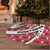 Trinidad and Tobago Christmas Tree Skirt Christmas Bird Santa and Reindeer Design - Wonder Print Shop