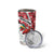 Trinidad and Tobago Christmas Tumbler Cup Christmas Bird Santa and Reindeer Design - Wonder Print Shop