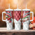 Trinidad and Tobago Christmas Tumbler With Handle Christmas Bird Santa and Reindeer Design - Wonder Print Shop