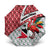 Trinidad and Tobago Christmas Umbrella Christmas Bird Santa and Reindeer Design - Wonder Print Shop