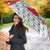 Trinidad and Tobago Christmas Umbrella Christmas Bird Santa and Reindeer Design - Wonder Print Shop