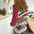Trinidad and Tobago Christmas Women Casual Shirt Christmas Bird Santa and Reindeer Design - Wonder Print Shop