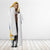 Barbados Christmas Hooded Blanket with Blue Yellow Xmas Trident Santa and Reindeer - Wonder Print Shop