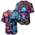 Fantasy Skull with Butterflies Baseball Jersey Love me or hate me i'm still gonna shine - Wonder Print Shop