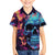 Fantasy Skull with Butterflies Kid Hawaiian Shirt Love me or hate me i'm still gonna shine - Wonder Print Shop