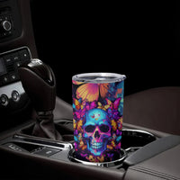 Fantasy Skull with Butterflies Tumbler Cup Love me or hate me i'm still gonna shine - Wonder Print Shop