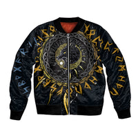 Skoll and Hati Viking Wolfs Bomber Jacket - Wonder Print Shop