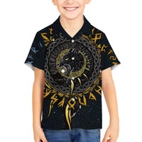 Skoll and Hati Viking Wolfs Hawaiian Shirt - Wonder Print Shop