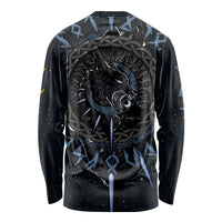 Skoll and Hati Viking Wolfs Long Sleeve Shirt - Wonder Print Shop