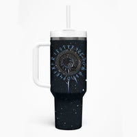 Skoll and Hati Viking Wolfs Tumbler With Handle - Wonder Print Shop