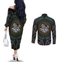 viking-couples-matching-off-the-shoulder-long-sleeve-dress-and-long-sleeve-button-shirts-sleipnir-symbol-and-viking-pattern-art
