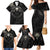 Viking Raven Family Matching Mermaid Dress and Hawaiian Shirt Viking Blood Runs Through My Veins - Wonder Print Shop