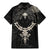 Viking Raven Family Matching Mermaid Dress and Hawaiian Shirt Viking Blood Runs Through My Veins - Wonder Print Shop
