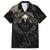 Viking Raven Family Matching Summer Maxi Dress and Hawaiian Shirt Viking Blood Runs Through My Veins - Wonder Print Shop